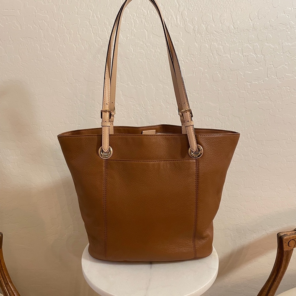 MICHAEL Michael Kors Tan Leather Tote